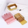 Small simple wall-mounted soap box, no installation required, double-layer draining soap box, wall-mounted soap box, blister box details Picture